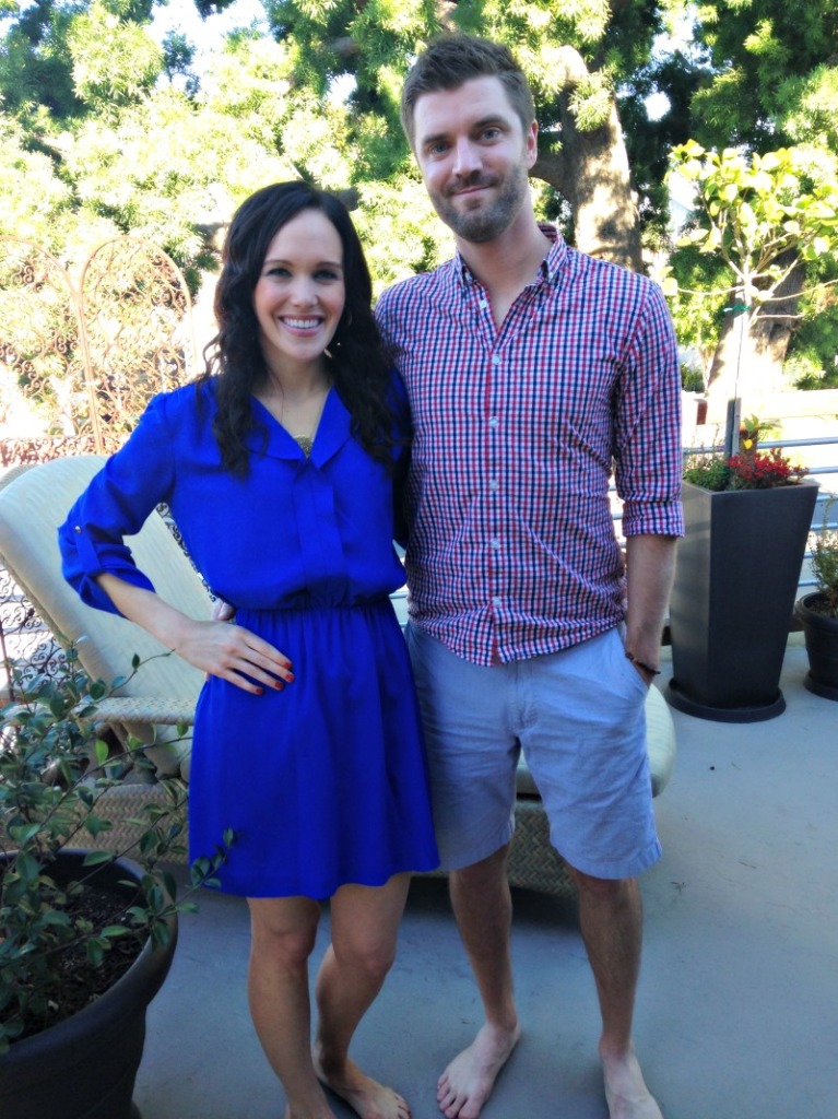 Dave and Ashley on Thanksgiving