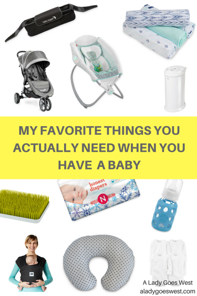 My favorite things you actually need when you have a baby by A Lady Goes West