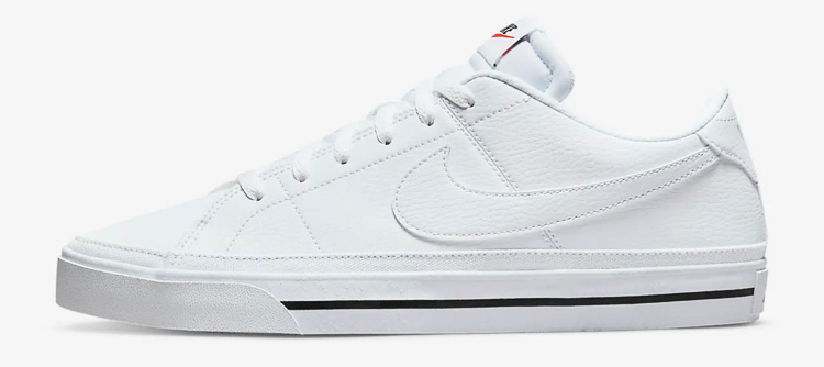 White Nike shoes by A Lady Goes West