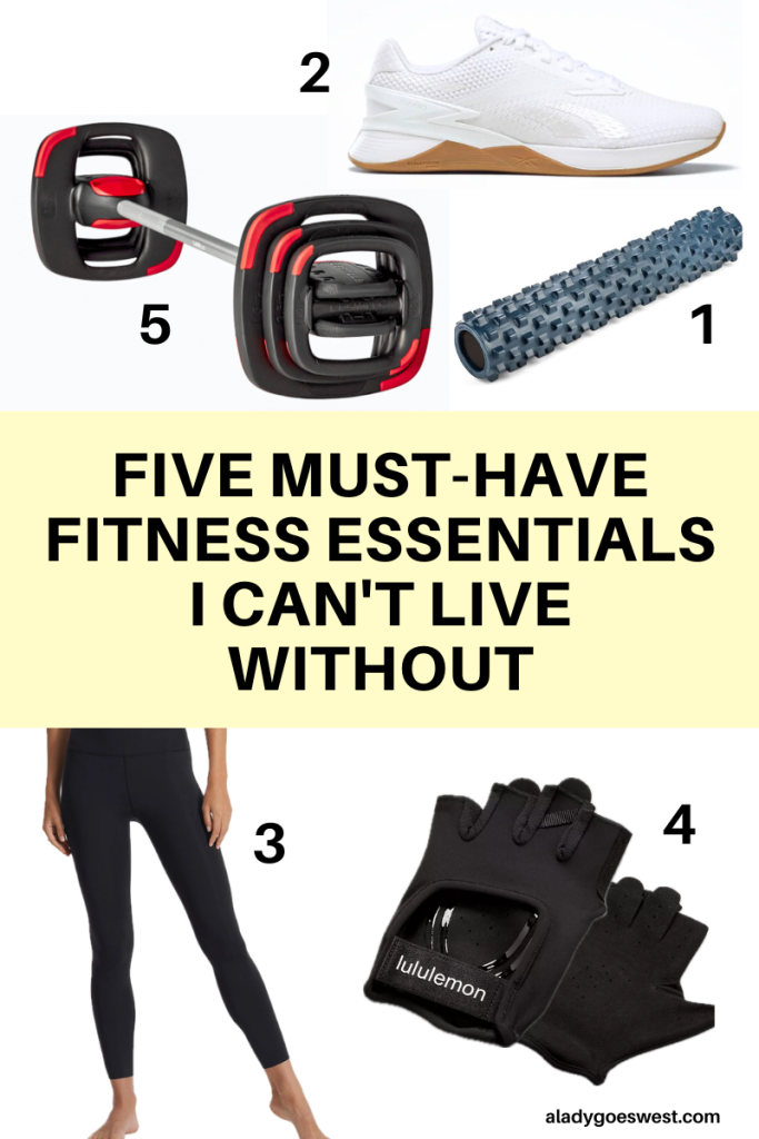 Five must-have fitness essentials I can't live without by A Lady Goes West