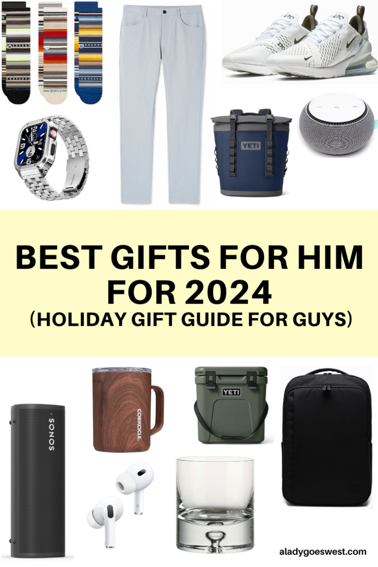 Best gifts for him for 2024 (Holiday gift guide for guys)